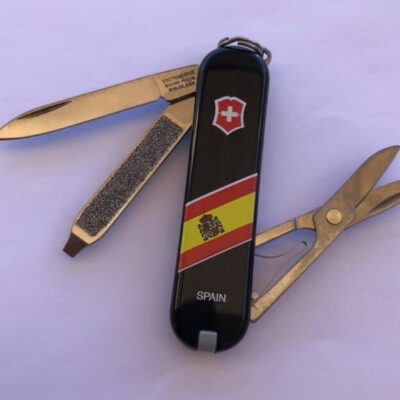Victorinox Classic - Flag Spain Black 3D