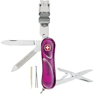 Wenger Nailclip Translucent Pink 580.624